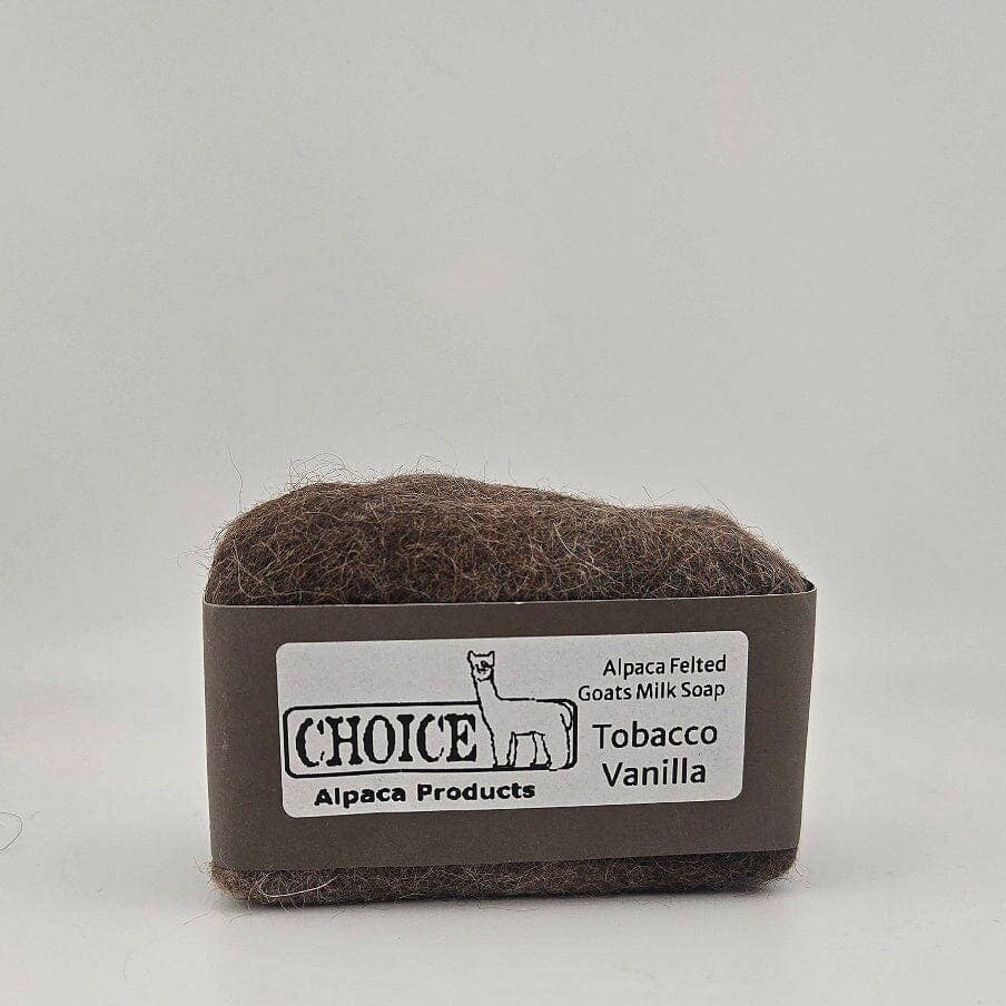 Marlin Alpaca Felted Soaps: Lavender Vanilla