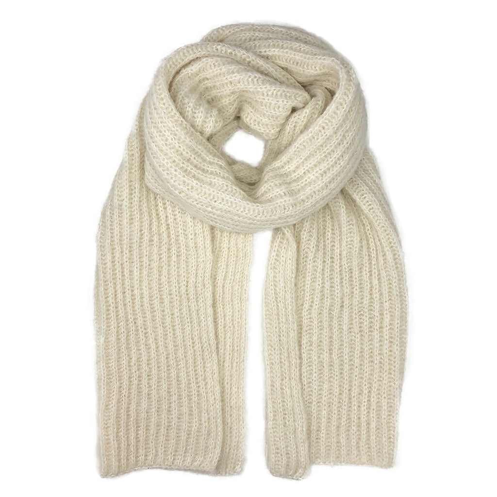 Chunky Snow Knit Alpaca Scarf – Sundance Hill Farm