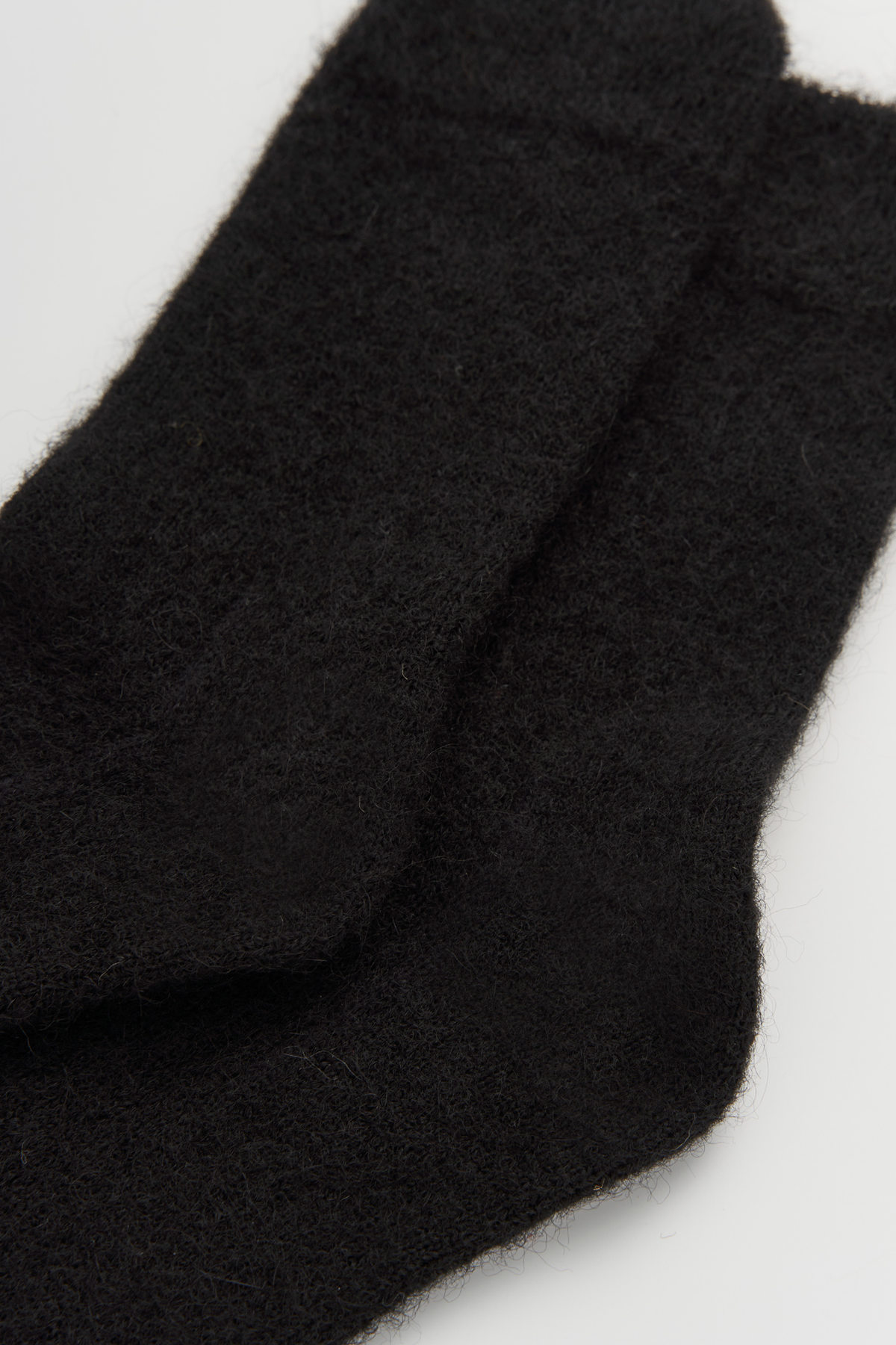 True Black Ultra Soft Alpaca Socks: Large (UK 11-13)