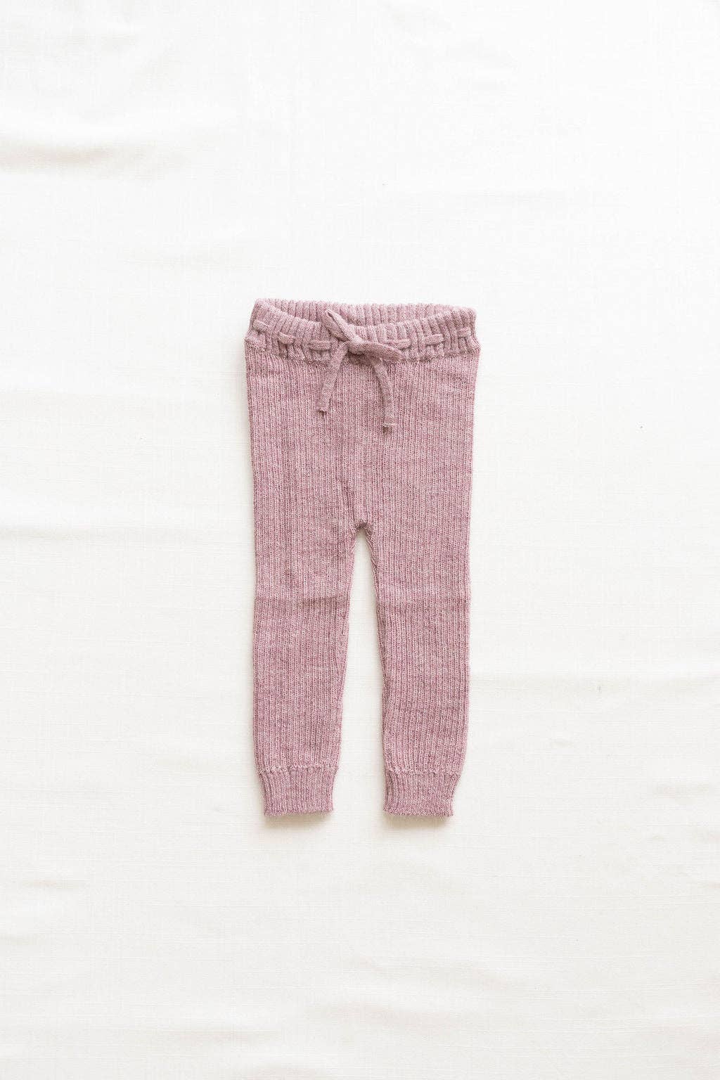 Baby alpaca pants - rose: 12/18