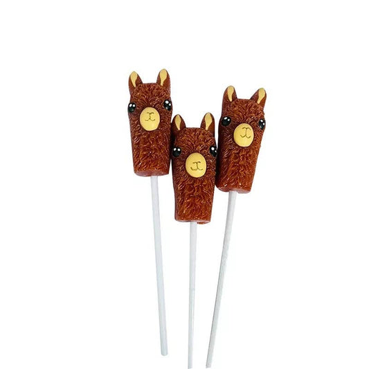 Alpaca Chocolate Lollipop