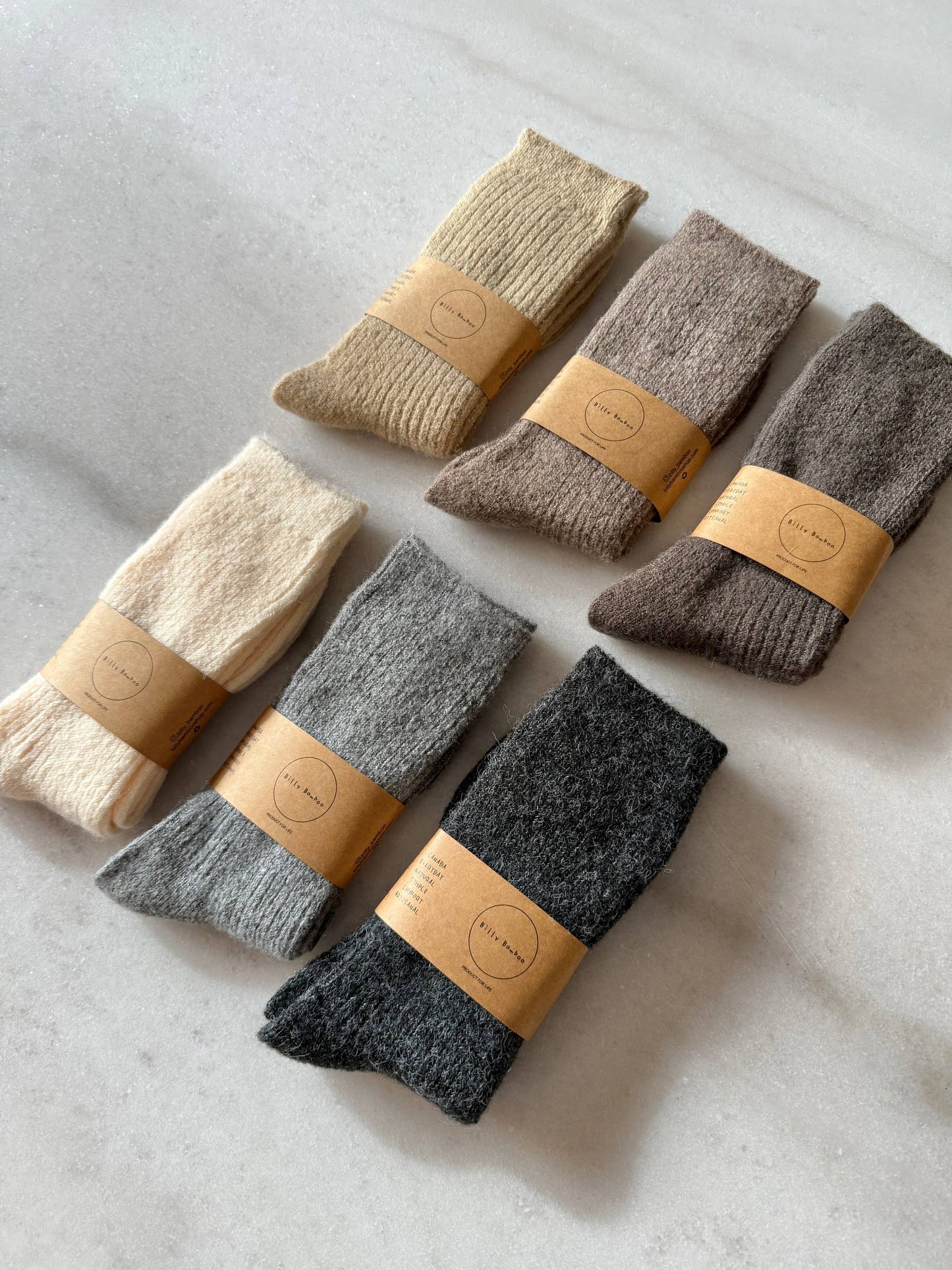 ALPACA CABIN SOCKS: Camel / S/M: Women’s  5 - 9 , Men’s 4 - 8.5