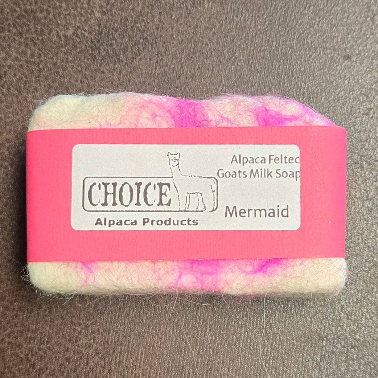 Marlin Alpaca Felted Soaps: Lavender Vanilla