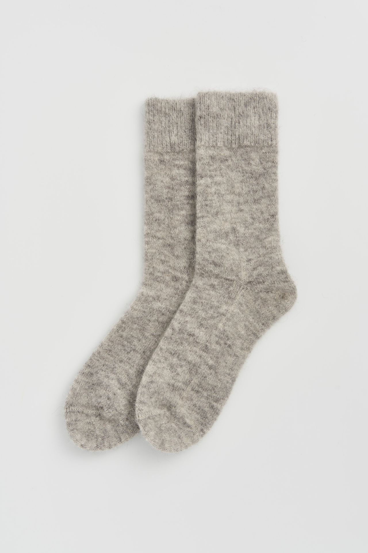 Correct Grey Ultra Soft Alpaca Bed Socks: Medium (UK 8-10)
