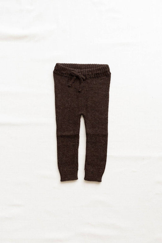 Baby alpaca pants - chestnut: 3/6